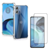 Capa Capinha Anti Impacto + Película 9D Premium Cerâmica Compatível Com Moto G54